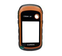 Housing Shell for Garmin eTrex 30|30x|20|20X|10 Series Front Case With Glass Buttons Handheld Repair Replacement Cover (Orange, eTrex 30)