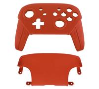 Housing shell for Nintendo Switch Pro controllers soft touch front & back cover replacement - Orange | ZedLabz