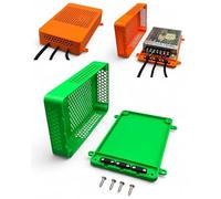 Housing Suitable for Mean Well LRS Series Switching Power Supply Compatible with Meanwell LRS-35 LRS-50 LRS-100 LRS-150 LRS-200 (Green, LRS 100)