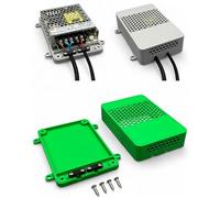 Housing Suitable for Mean Well LRS Series Switching Power Supply Compatible with Meanwell LRS-35 LRS-50 LRS-100 LRS-150 LRS-200 (Green, LRS 35/50)