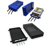 Housing Suitable for Mean Well LRS Series Switching Power Supply Compatible with Meanwell LRS-35 LRS-50 LRS-100 LRS-150 LRS-200 (Black, LRS 150)