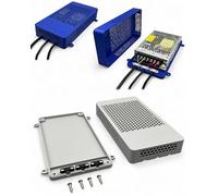 Housing Suitable for Mean Well LRS Series Switching Power Supply Compatible with Meanwell LRS-35 LRS-50 LRS-100 LRS-150 LRS-200 (Grey, LRS 150)