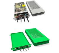 Housing Suitable for Mean Well LRS Series Switching Power Supply Compatible with Meanwell LRS-35 LRS-50 LRS-100 LRS-150 LRS-200 (Green, LRS 200)