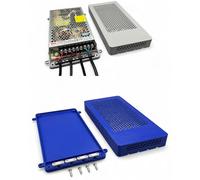Housing Suitable for Mean Well LRS Series Switching Power Supply Compatible with Meanwell LRS-35 LRS-50 LRS-100 LRS-150 LRS-200 (Blue, LRS 200)