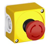 Housing with mushroom button red CP 1SFA619821R1001