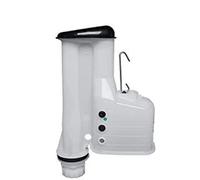 HOUSLER Compact Dual Flush Adjustable Toilet Syphon - Cistern Siphon with Adjustable Height & Flush, Universal 1.5" Base Bottom Outlet, WC Cistern Replacement, DIY Fit - WRAS, UPC, CE Approved