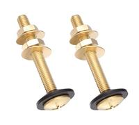 Housler Rust Free Brass Toilet Cistern to Toilet Pan Fixing Fitting Sealing Kit Close Coupling Bolts WC