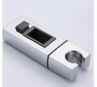 Housler Shower Head Bracket, 18mm x 30mm Chrome Slider Mount, ABS Material, Rectangular Riser Rail Holder