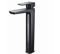 Housler® Tall Mat Black Bathroom Basin Mono Mixer Tap
