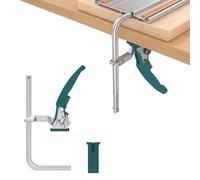 Housolution 1 Pack Quick Release Ratcheting Table Clamp, Track Saw F Clamps