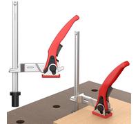 Housolution Bench Dog Clamp, 3/4 inch Dog Holes Workbench Clamp for Woodworking, Adjustable MFT Table Hold Down Quick Fixed Clip, Workbench Accessories for Wood Carving Routing Sanding, 1 Pack