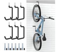 Housolution Screw in Bike Hooks, [6 Pack] 8-inch for Wall and Ceiling