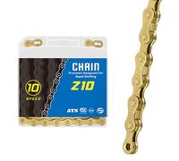 HOUSON 10-Speed Bicycle Chain, 116 Links, 1/2 x 11/128 Inch, for Road Mountain Bike, Racing Bike, Sports Bike, 10/20/30-speed Z10