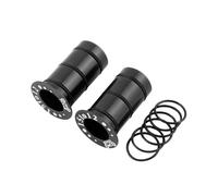 HOUSON 15mm to 12mm bicycle hub axle adapter, bicycle thru axle adapter conversion adapter aluminum reducing sleeve with sealing rings for mountain bike/road bike