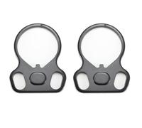 HOUSON 2PCS Rail Sling Adapter, Quick Detach Swivel Adapter Quick Release Sling Double Loop Strap Adapter for AR-15 M4 Tactical Shooting, Gun Lifting and Hunting ZW3