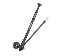 HOUSON 300 PSI Bicycle High-Pressure Pump with Gauge - For Suspension Forks/Shocks/Tires - Rotatable Hose + Bleed Valve