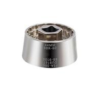 HOUSON 5 in 1 Bicycle Bottom Bracket Remover, BB Wrench, Crank Puller, Bottom Bracket Removal Tool for 44MM R60 BB-9100 DUB16T FSA386 Chrome-Molybdenum Steel Handle