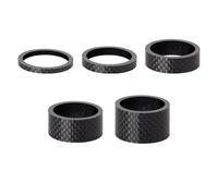 HOUSON 5PCS Bicycle Ahead Stem Spacer, Bicycle Handlebar Spacer Bike Headset Spacers Spacers Stem Spacer Rings 3mm/5mm/10mm/15mm/20mm