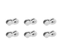 HOUSON 6 pieces bicycle chain links, bicycle chain chain lock missing bicycle link quick coupling bicycle chain link connector for 6-7-8 speed chain