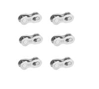 HOUSON 6 pieces bicycle chain links, bicycle chain chain lock missing bicycle link quick coupling bicycle chain link connector for 9 speed chain