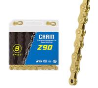 HOUSON 9-Speed Bicycle Chain, 116 Links, 1/2 x 11/128 Inch, for Road Mountain Bike, Racing Bike, Sports Bike, 9/27-Speed Z9