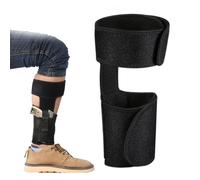 HOUSON Ankle Gun Holster, Concealed Carry Leg Holster for Small Pistols, Ambidextrous, Black