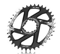 HOUSON Bicycle Chainring, Direct Mount Chainring with Alternating Tooth Design, 32T 34T 36T 38T 40T Narrow Wide Bicycle Chainring for GXP XX1 X9 XO X01