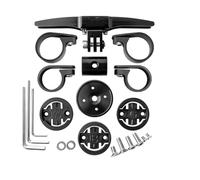 HOUSON bicycle computer mount, aluminum alloy, quick release mount for triathlon handlebars, bicycle computer, camera & lamp (22.2/25.4 mm)