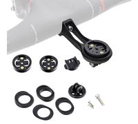 HOUSON Bicycle Handlebar Mount for Bike Computers & Lights - Lightweight nylon fiber material, compatible with single-piece and curved handlebars (including height adjustment)