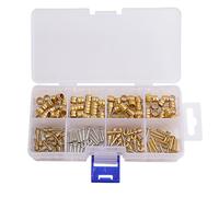 HOUSON Brass Brake Line Kit | 80-Piece for BH59/BH90, SRAM Avid, MAGURA | High-Pressure Seals + Oil Compatible | Includes Olives + Needles (20 Sets per Type)
