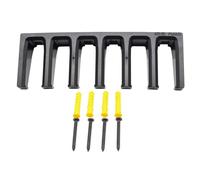 HOUSON PMAG Rack Wall Mount, PMAG Pouch Rack Wall Mags Storage Organization Magazine Storage Holder for AR-15 Airsoft Hunting