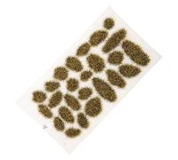 Housoutil 1 Box Static Grass Tuft Model for Railway Dioramas Miniature Artificial Grass Clusters for Sand Table and Micro Landscape Decoration Scale DIY Scenic Supplies Realistic Vegetation