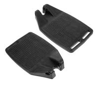 Housoutil 1 Pair Foot Pedal Wheelchair Leg Rest Part Anti-Slip Protection Relieves Physical Strength Plastic Pedal Patterns Get Off Wheelchair Suitable