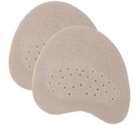 Housoutil 1 Pair High Heel Inserts Forefoot Cushion Pads for Women, Soft Leather and Latex Material, Impact-Resistant and Non-Slip Shoe Inserts for Comfortable High Heels Wear