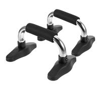 Housoutil 1 Pair Push up Stands Exercise Plate for Strength Training Compact Design with Chrome-plated Steel and Sponge Grip for Household Use and Gift Who Enjoy Random Color