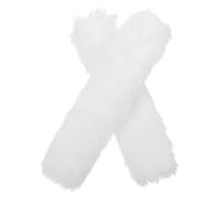 Housoutil 1 Pair Sandals Decor for Women Shoes Plush Detachable Slipper Charms Soft Sturdy Material Stylish Luxury Design Comfortable Warmth for Chilly Mornings and Winter Months