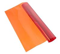 Housoutil 1 Roll Flash Lighting Gel Filter Kit, 30 * 100cm/11.8 * 39.4in Color Correction Gel Light Filter, Transparent Light Film for Photo Studio Light Strobe Flashlight (Orange)