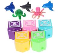 Housoutil 1 Set Stretchy Finger Puppets Counting Montessori Animal Puppets for Fine Motor Skill Development Interactive Learning for Parent Play