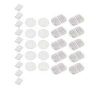 Housoutil 10 Sets Cat Water Fountain Filters Replacement Pet Fountain Filter Sponge Compatible with Stainless Steel Remove Odors for Animal Clinics and Pet Stores