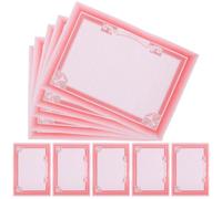 Housoutil 10 Sheets Blank Certificate Paper Award Certificates Paper with Floral Borders Printable Vertical or Horizontal Use for Academic and Classroom Awards Students and Volunteers