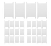 Housoutil 100 Pcs Paper Thread Wrap Boards for Needlework Supplies Embroidery Floss Organizer Cards for Ribbon Yarn Crochet Storage Multipurpose Craft Thread Holder Bobbins for Sewing and