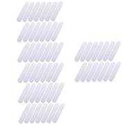 Housoutil 100 Pcs Transparent Frosted Single Pen Bags Lightweight Plastic Pencil Protective Sleeves for School Office Stationery Storage and Gift Packaging