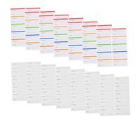 Housoutil 100 Sheets Removable Food Storage Labels for Freezer Bags Date Stickers for Fridge Containers Cold Storage Compatible Easy Peel-Off Sticky Food Labels for Efficient Kitchen