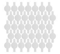 Housoutil 100pcs 6-inch White Round Parchment Paper Cake Pan Liners with Lift Tabs Non-Stick Baking Paper Rounds for Oven and Air Fryer Cake Baking