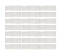 Housoutil 100pcs Disposable Elastic Non-Woven Headbands White Spa Facial Hair Wraps for Skin Care and Face Washing, Salon Use