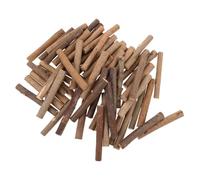 Housoutil 100pcs Mini Wood Logs Natural Twigs Sticks for DIY Crafts Farmhouse Style Home Decorations Rustic Wood Sticks for Craft Projects Photo Props Vase Fillers