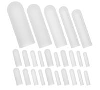 Housoutil 100pcs Silicone Zipper Covers for Laundry, Silicone Zipper Pull Guards Noise Reduction and Abrasion Prevention for Washing Machine and Dryer, Suitable for Jackets and Jeans
