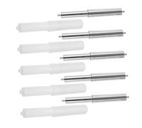 Housoutil 10pcs Adjustable Toilet Paper Roller Replacement Rods Spring Loaded Telescopic Spindle for Secure Grip Extendable Paper Holder Inserts for Bathroom and Kitchen Use