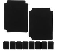 Housoutil 10pcs Black Pp Trading Card Dividers for Card Boxes Semi-rigid Plastic Separators for Tcg Ptcg Ccg Storage and Sports Organizer