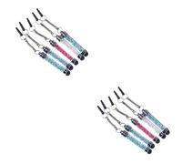 Housoutil 10pcs Crystal Pens Rhinestone Crystal Touch Pen for Phone Tablets Glitter Capacitive Rhinestone Stylus for Home Office Use Stylish Phone Random Color